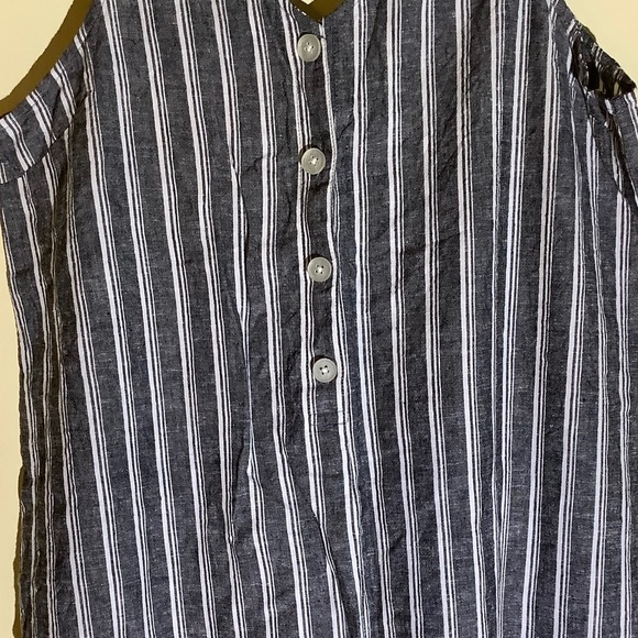 Lake & Dawn Striped Romper M - Picture 2 of 4